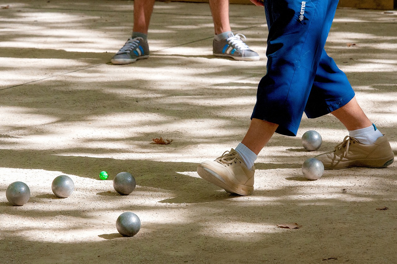 petanque, balls, jack